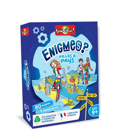 LES ENIGMES VILLES ET PAYS (FR)