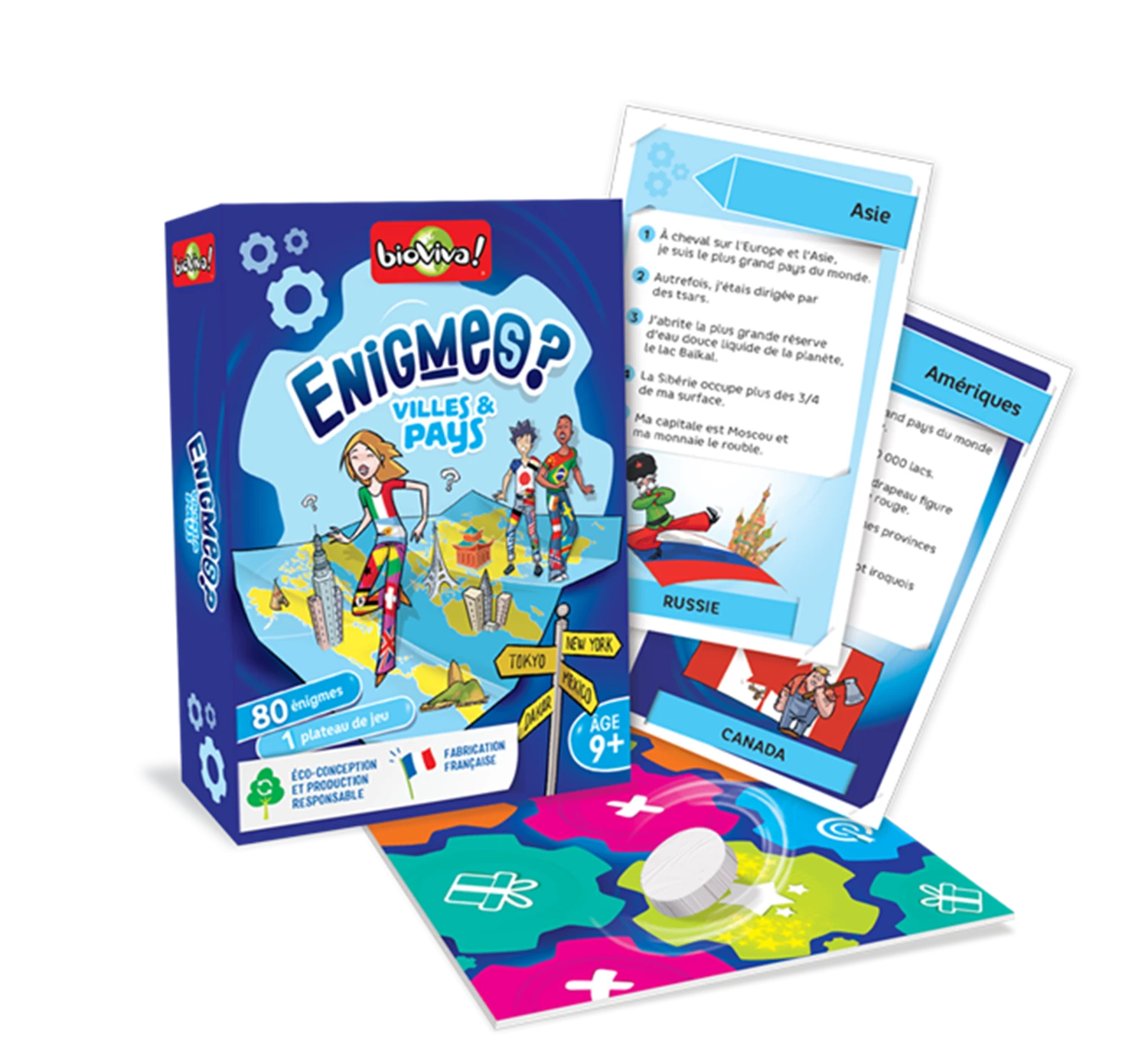 LES ENIGMES VILLES ET PAYS (FR)