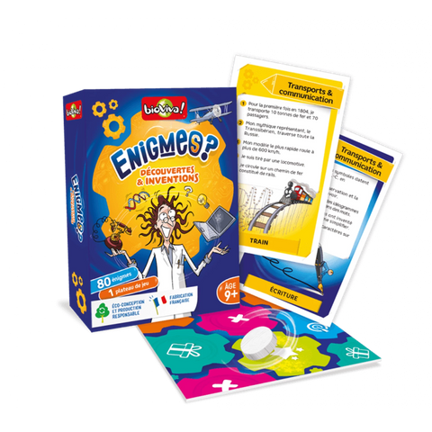 LES ENIGMES DECOUVERTES & INVENTIONS (FR)