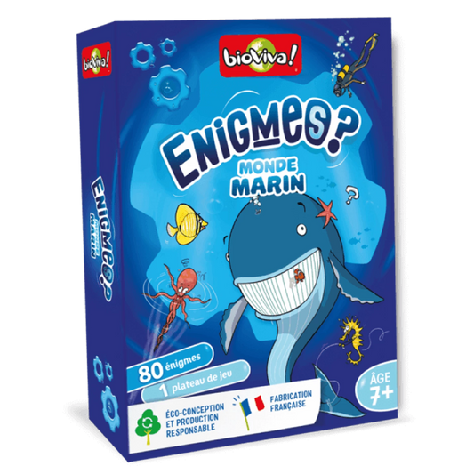 LES ENIGMES MONDE MARIN (FR)