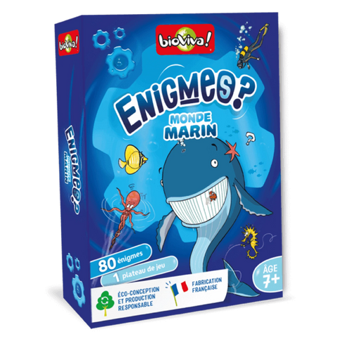 LES ENIGMES MONDE MARIN (FR)