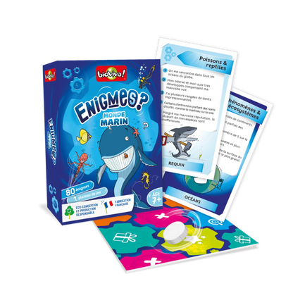 LES ENIGMES MONDE MARIN (FR)
