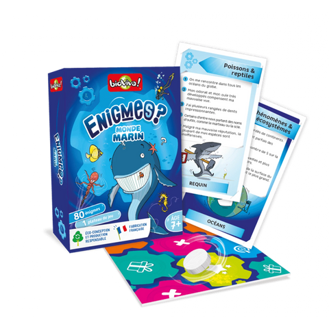 LES ENIGMES MONDE MARIN (FR)