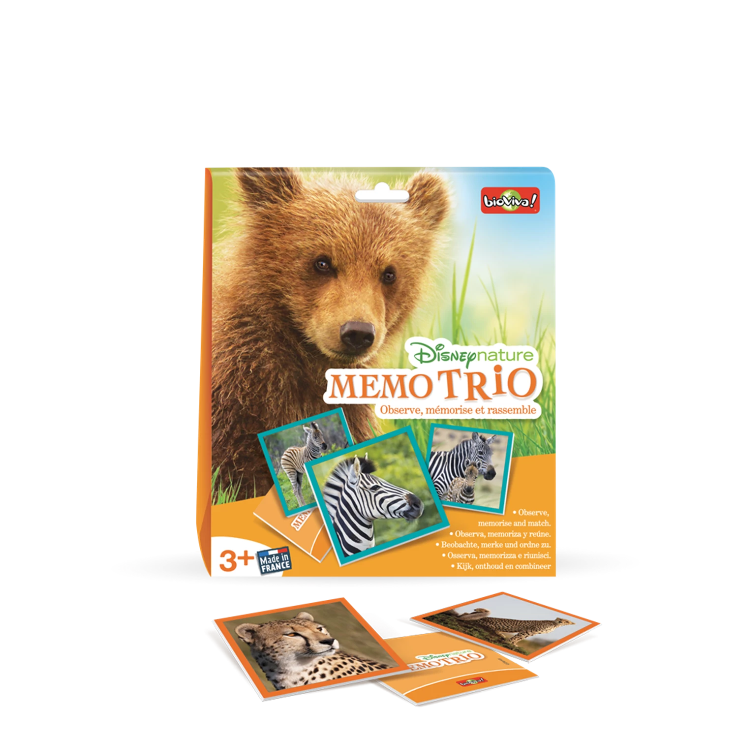 DISNEYNATURE MEMO TRIO (FR-DE-IT-EN-NL-ES)