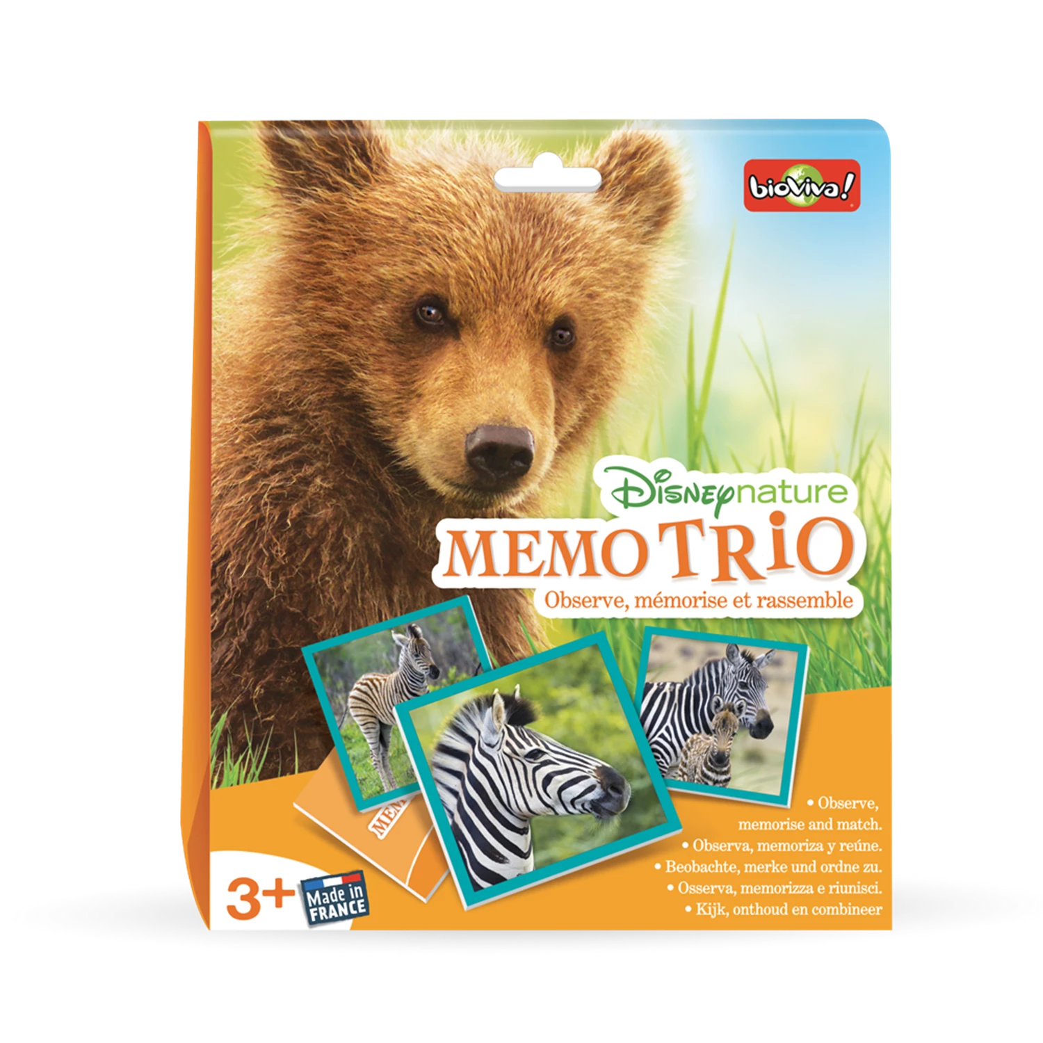 DISNEYNATURE MEMO TRIO (FR-DE-IT-EN-NL-ES)