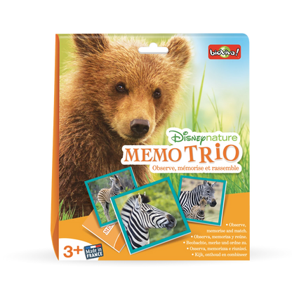 DISNEYNATURE MEMO TRIO (FR-DE-IT-EN-NL-ES)
