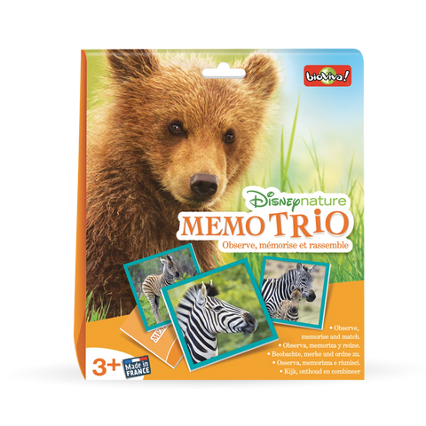 DISNEYNATURE MEMO TRIO (FR-DE-IT-EN-NL-ES)