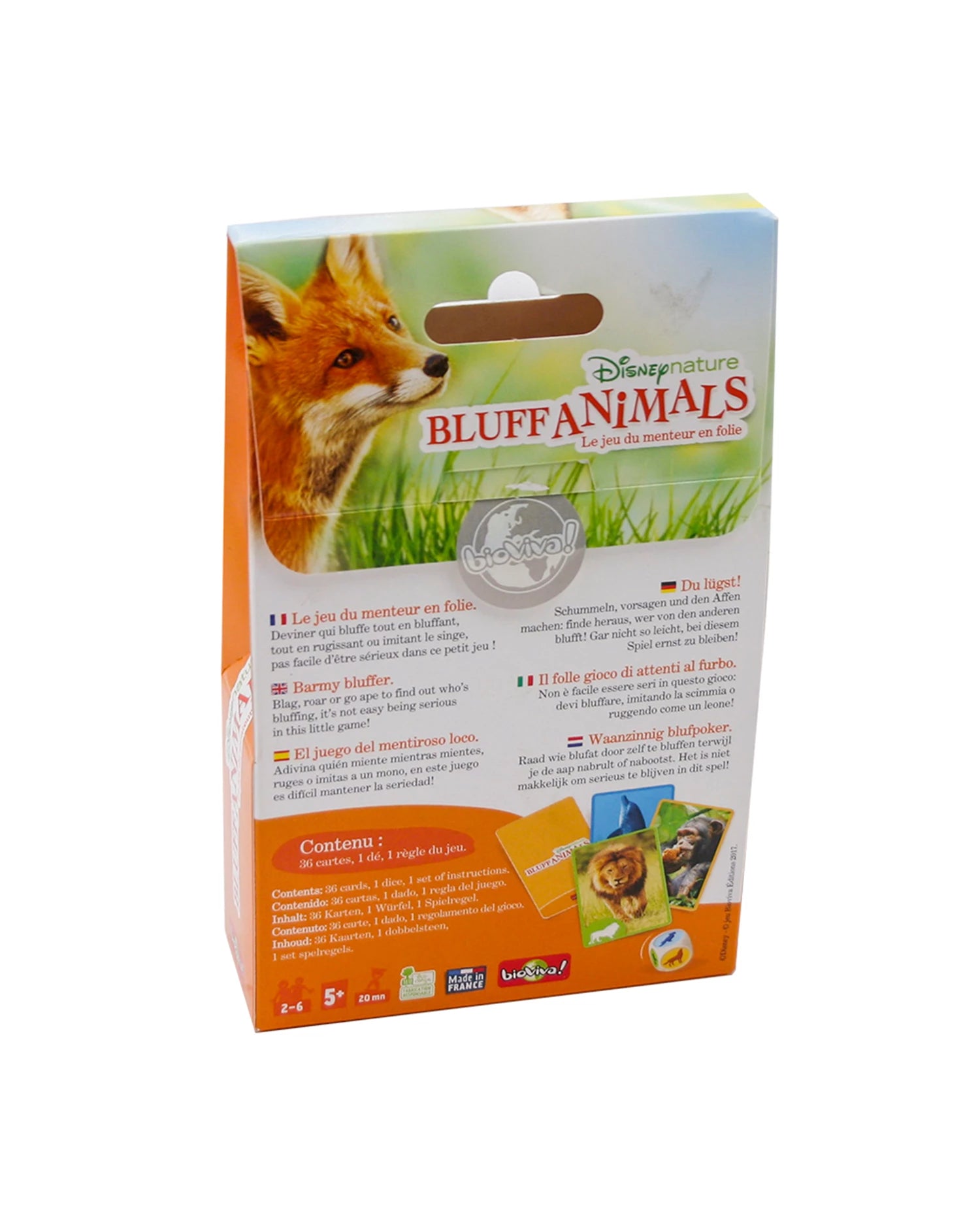 DISNEYNATURE BLUFF ANIMALS (FR-DE-IT-EN-NL-ES)