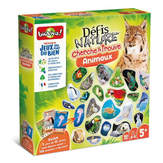 DEFIS NATURE CHERCHE&TROUVE LES ANIMAUX (FR)