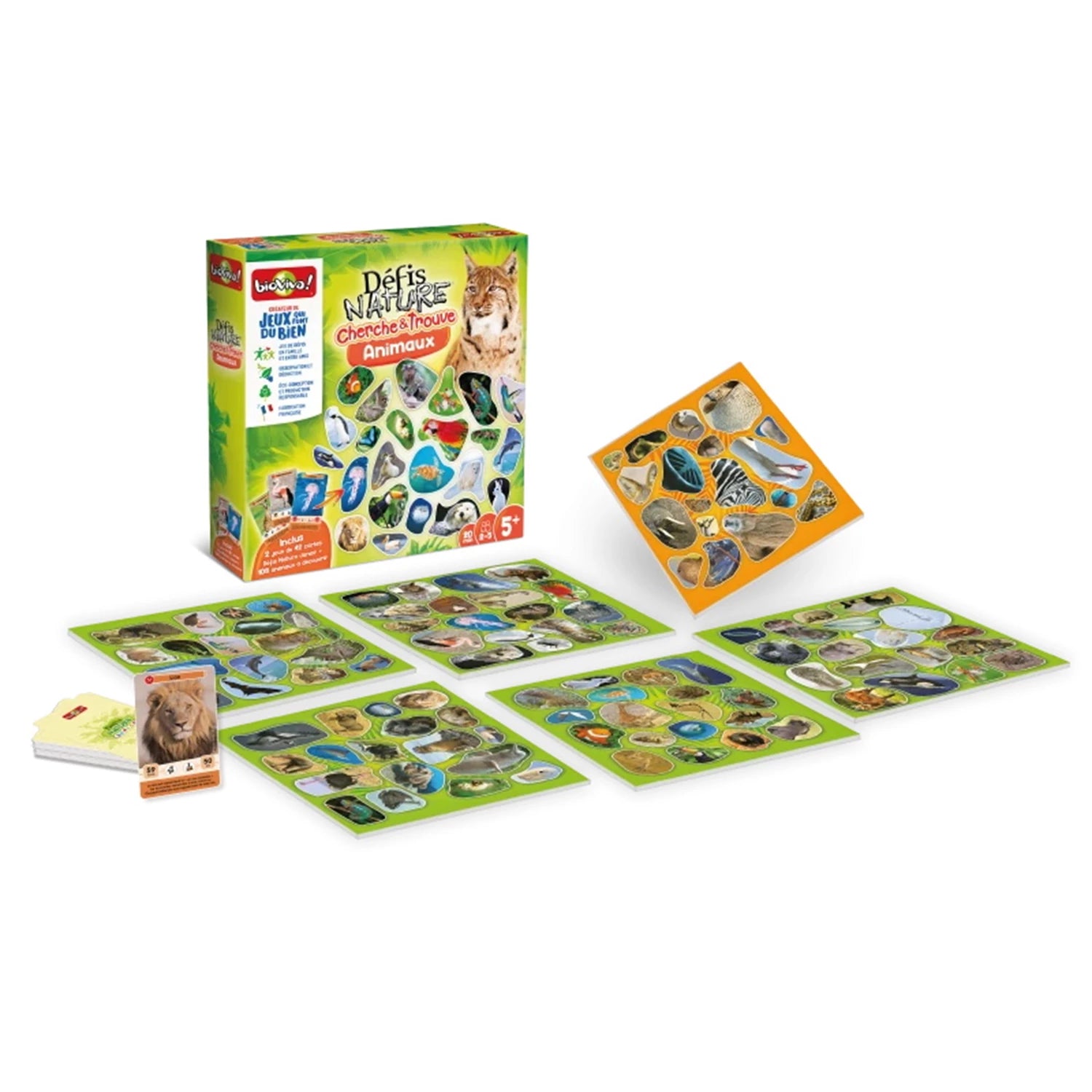 DEFIS NATURE CHERCHE&TROUVE LES ANIMAUX (FR)