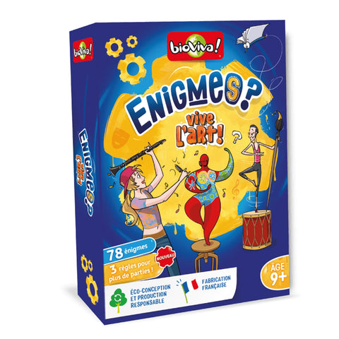 LES ENIGMES VIVE L'ART ! (FR)