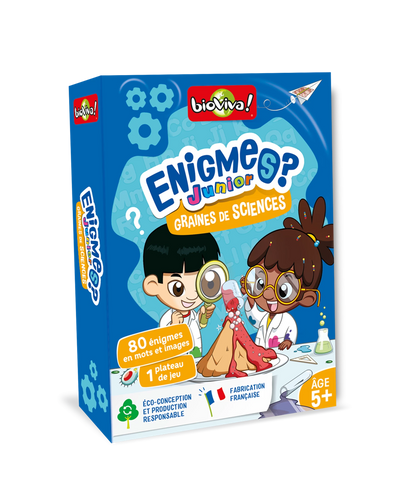 LES ENIGMES JUNIOR GRAINES DE SCIENCES (FR)
