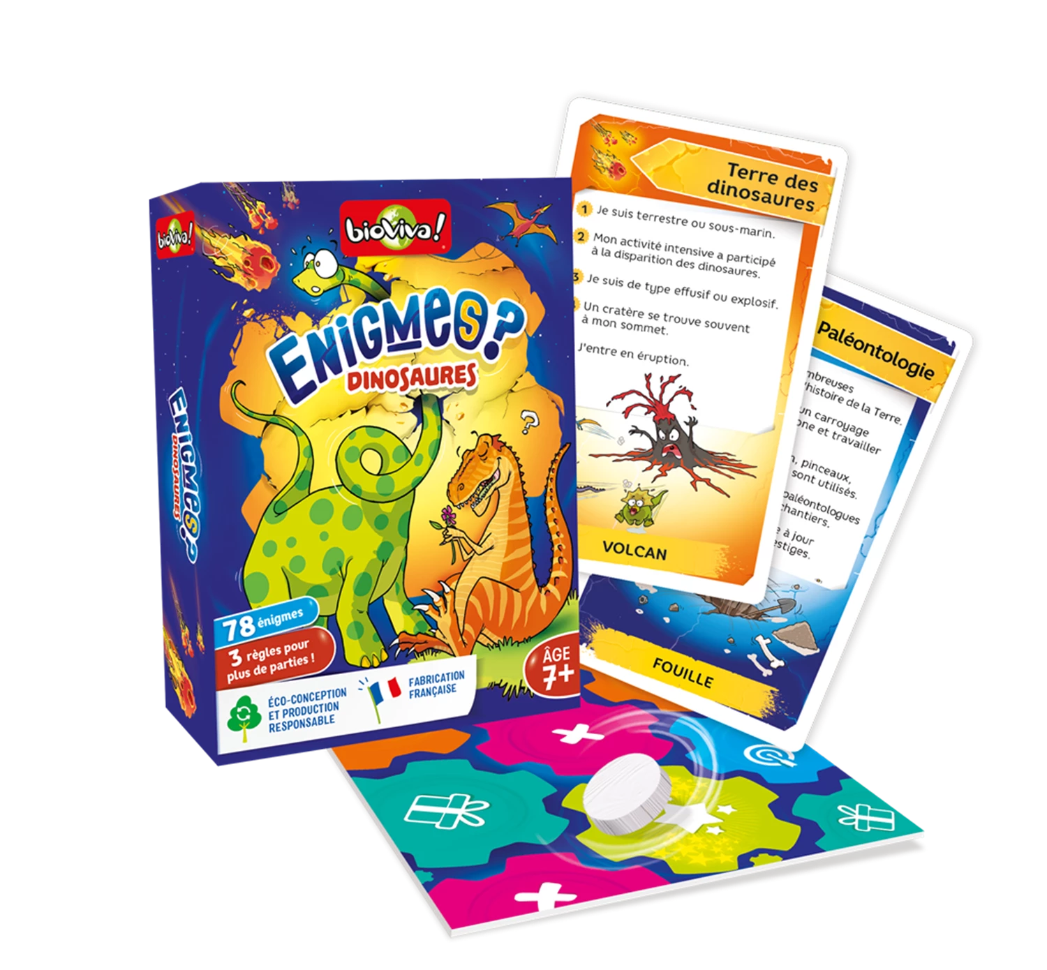 LES ENIGMES DINOSAURES (FR)