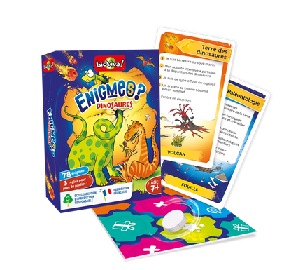 LES ENIGMES DINOSAURES (FR)