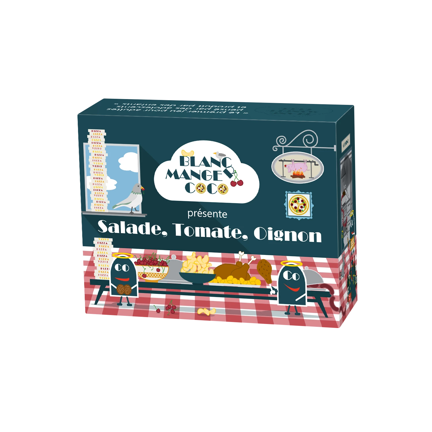 BLANC MANGER COCO EXTENSION SALADE, TOMATE, OIGNON (FR)