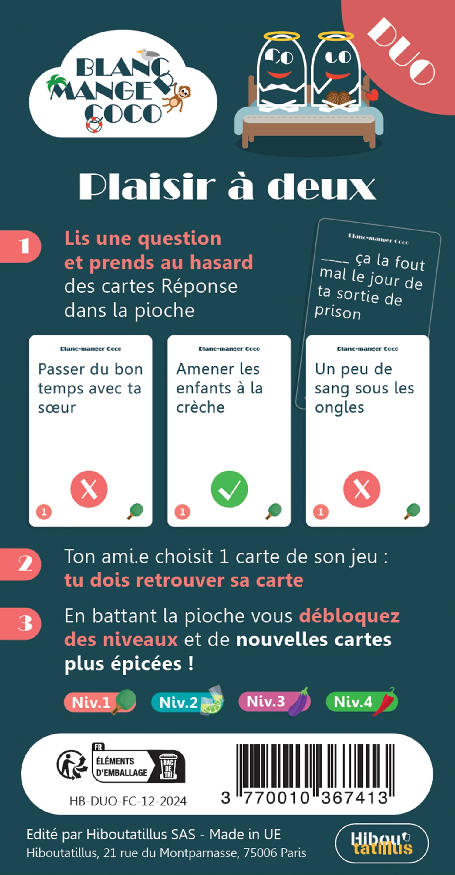 BLANC MANGER COCO - PLAISIR A DEUX (FR)