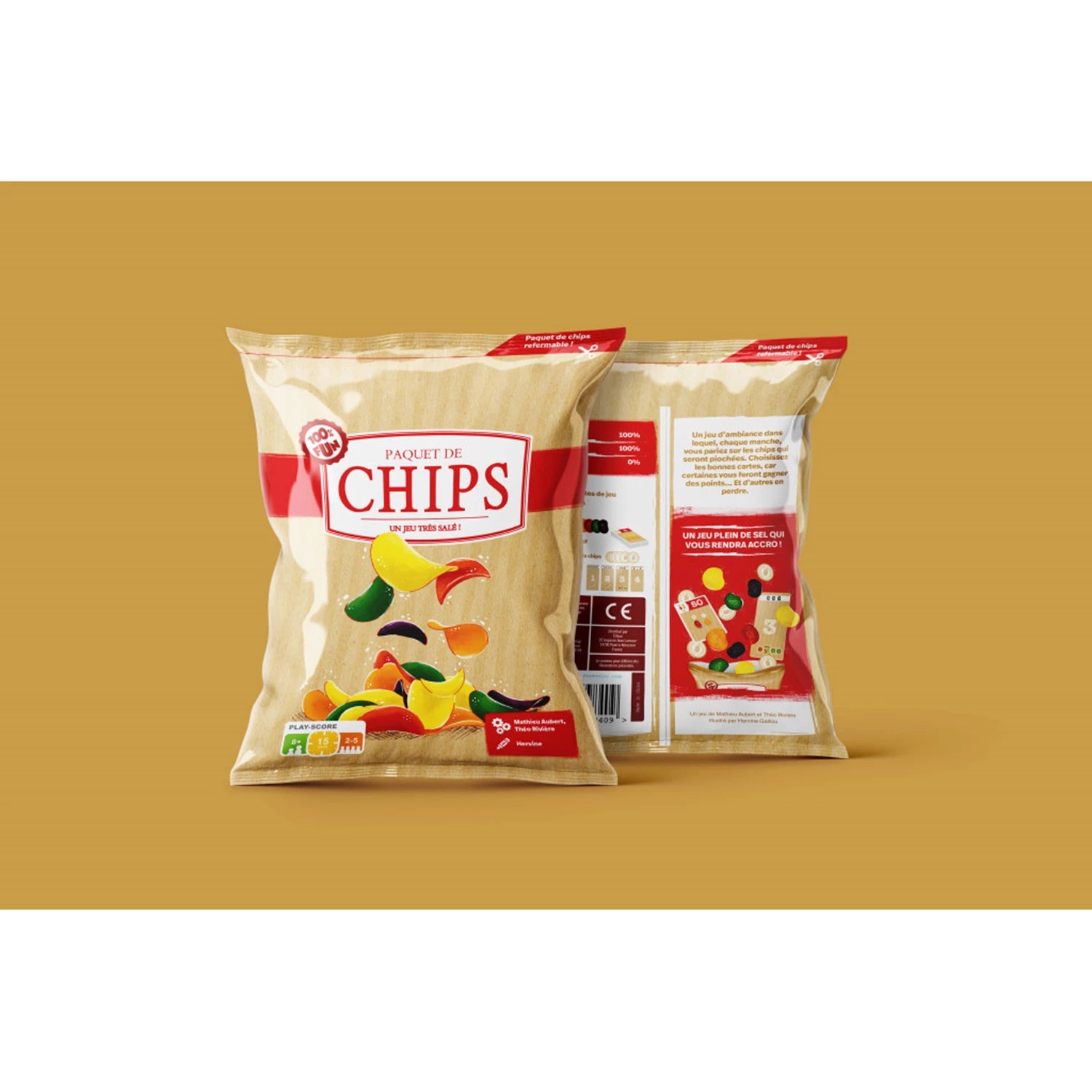 PAQUET DE CHIPS - DISPLAY 7PCS (FR)