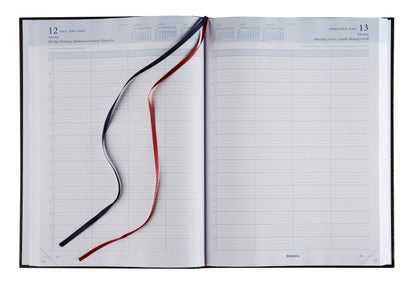 BREPOLS Agenda Bremax 1 Santex 2025 0.001.1345 1T/1S bordeaux 21x29cm