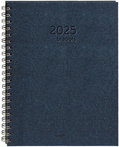 BREPOLS Agenda Omega 30 Kazar 2025 0.030.0685 1W/2S schwarz 21x29cm