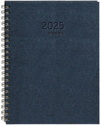 BREPOLS Agenda Omega 30 Kazar 2025 0.030.0685 1W/2S schwarz 21x29cm