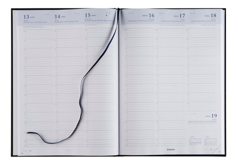 BREPOLS Agenda Omega Lima Kul. 2025 0.030.1256 1W/2S bordeaux 21x29cm