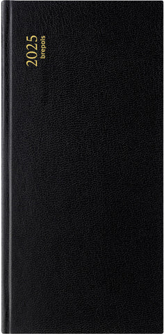 BREPOLS Agenda Breprint Lima Kul. 2025 0.074.1255 1W/2S schwarz 8x17cm