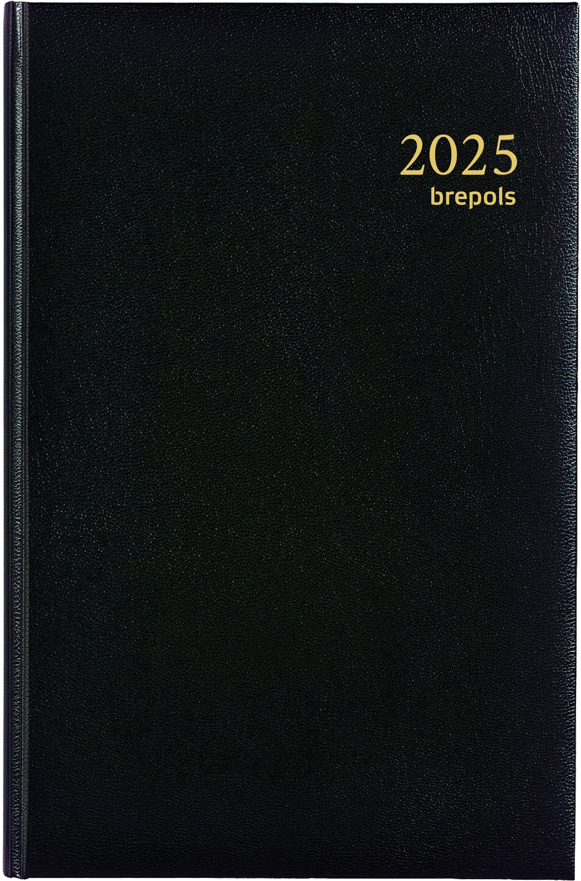 BREPOLS Agenda Saturnus 231 Lima 2025 0.231.1255 1W/2S schwarz 13.5x21cm