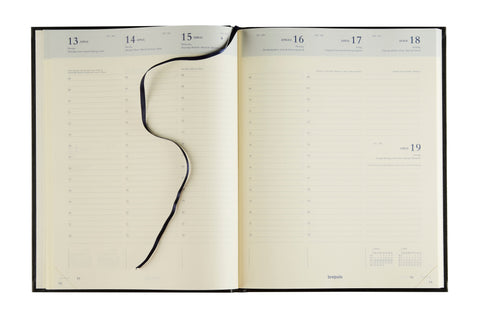 BREPOLS Agenda Concorde Lima Ku. 2025 0.240.1256 1W/2S weinrot 21x27cm