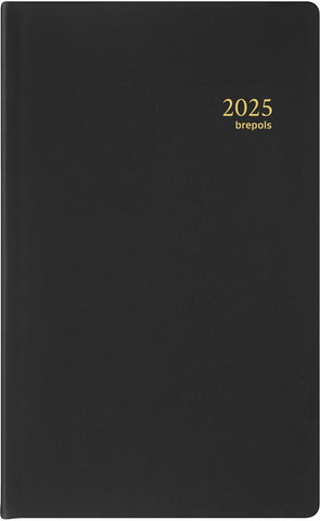 BREPOLS Agenda Breplan 774 Seta 2025 0.774.2121 1W/1S ass. 9x16cm
