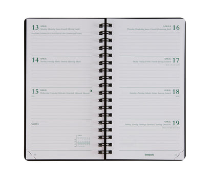 BREPOLS Agenda Ecorama 780 Kazar 2025 0.780.0685 1W/2S ass. 9x16cm