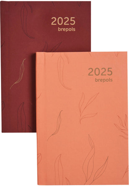 BREPOLS Agenda Delta Trop.Flowers 2025 0.834.0765 1W/2S ass. 8.1x12cm