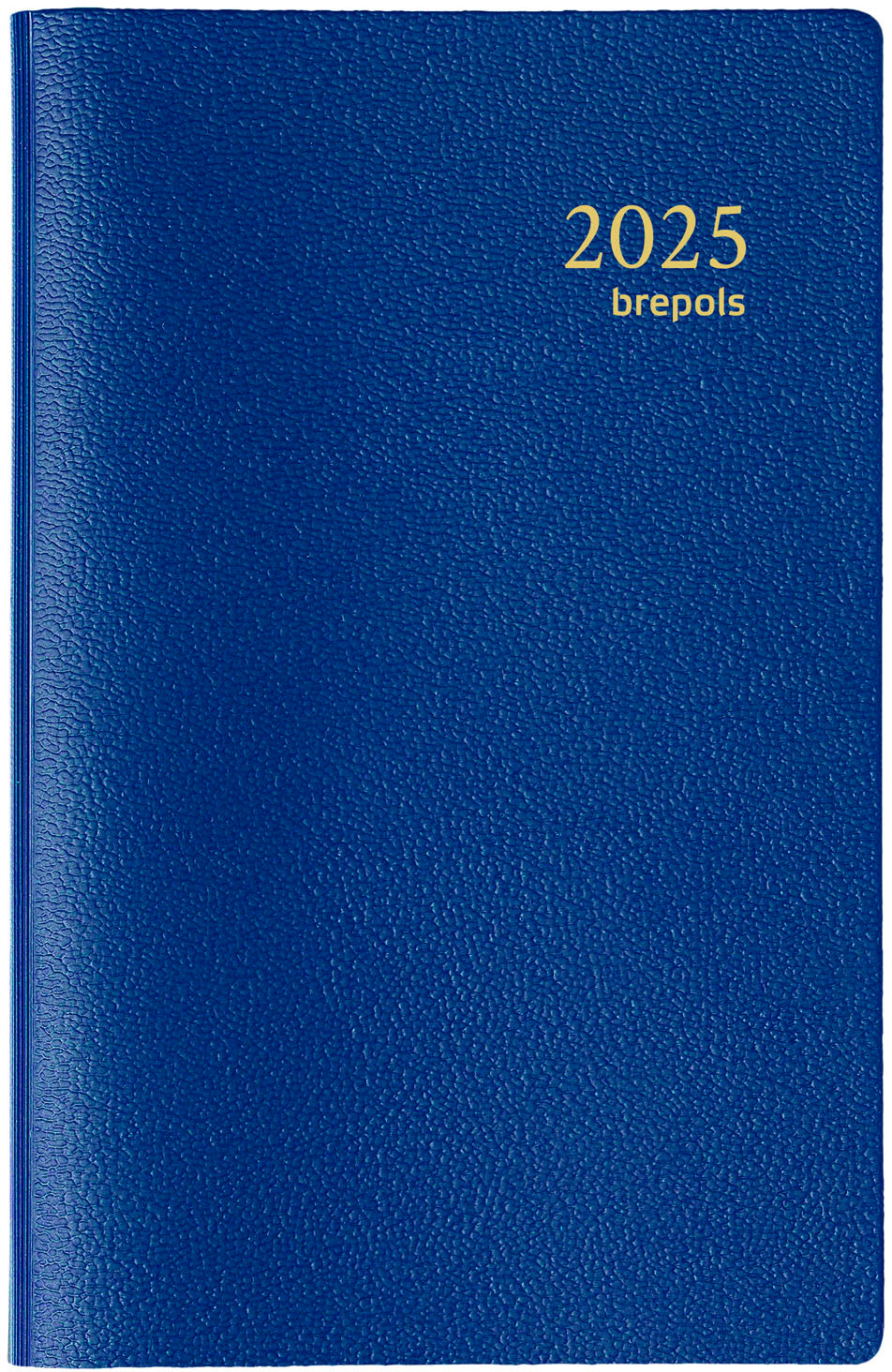 BREPOLS Agenda Delta Genova 2025 0.834.2051 1W/2S blau 8.1x12cm