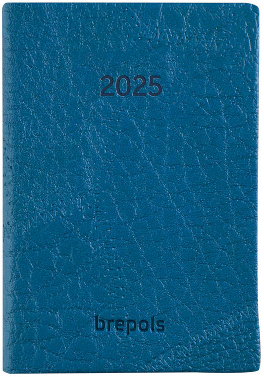 BREPOLS Agenda Armada Lucca 2025 0.931.3395 1W/2S ass. 6.8x10.2cm