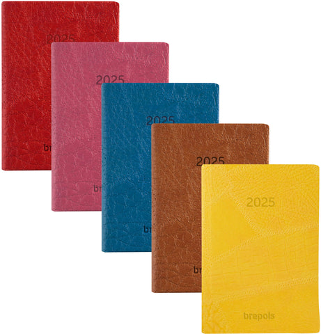 BREPOLS Agenda Armada Lucca 2025 0.931.3395 1W/2S ass. 6.8x10.2cm