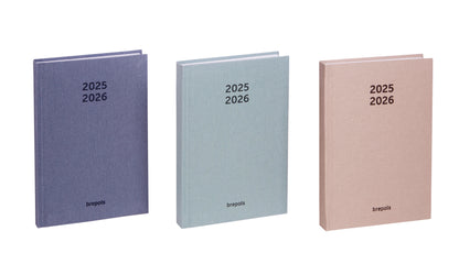 BREPOLS Schüleragenda Nature 25/26 2.037.5425 1W/2S 12M ass. ML 9x16cm