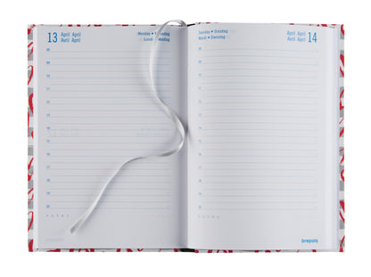 BREPOLS Schüleragenda Nature 25/26 2.140.5425 1T/1S 12M ass. ML 11.5x16.9cm