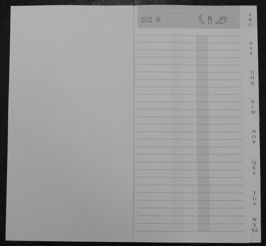 BREPOLS Adressregister weiss 26.3.0243 604/774