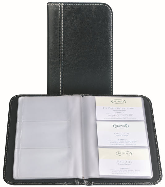 BREPOLS Visitenkartenalbum 26.3.0301 Palermo 144 schwarz
