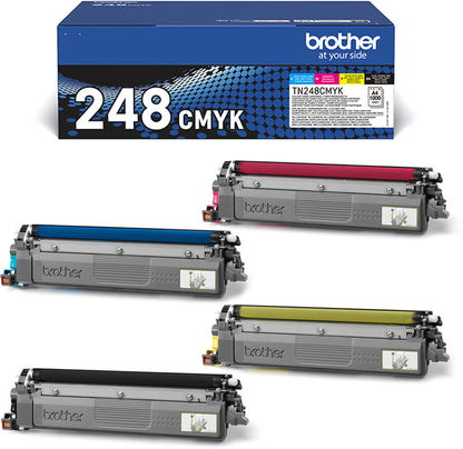 BROTHER Toner Valuepack CMYK TN-248VAL HL-L8240CDW 1000 Seiten
