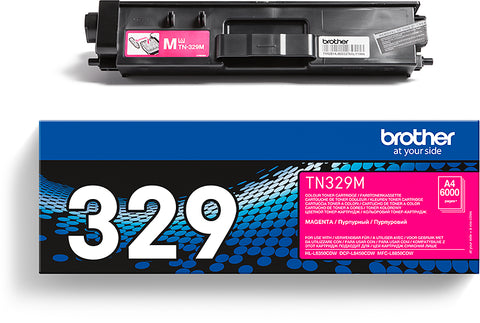 BROTHER Toner Super HY magenta TN-329M MFC-L8450CDW 6000 Seiten