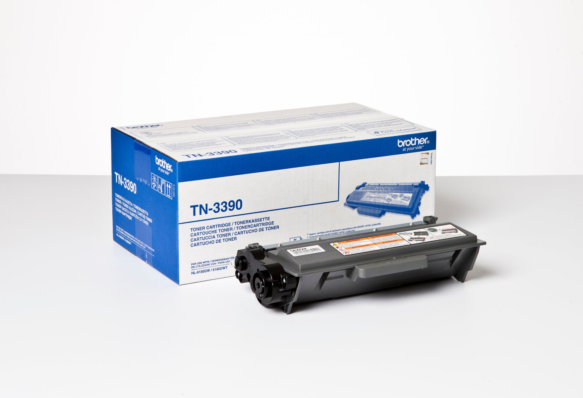 BROTHER Toner EHY schwarz TN-3390 HL-6180 12'000 Seiten