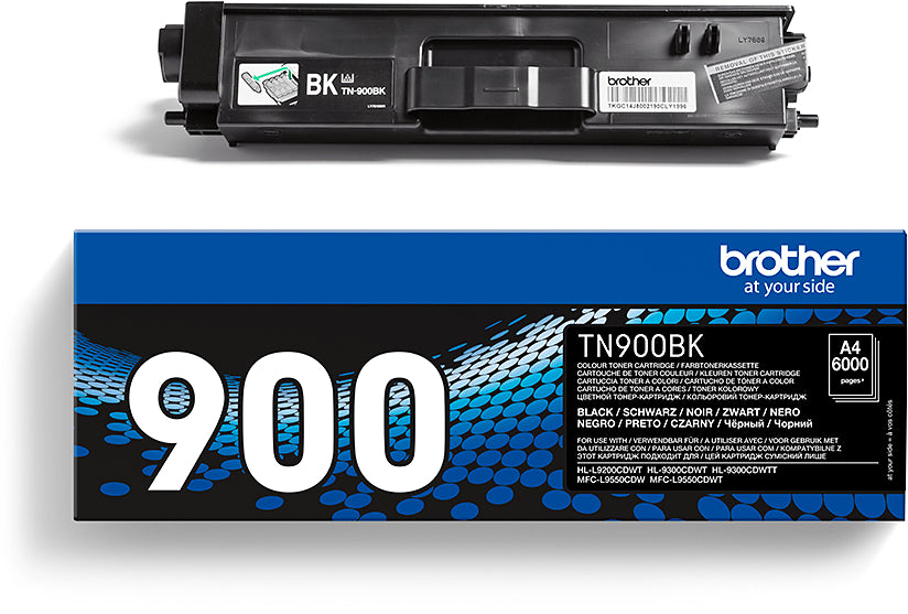 BROTHER Toner Super HY schwarz TN-900BK HL-L9200CDWT 6000 Seiten