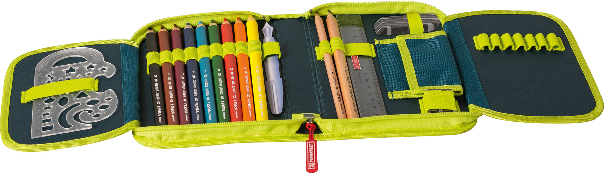 BRUNNEN Federmäppchen Drago 1049120941 19.5x13.5x3.5cm