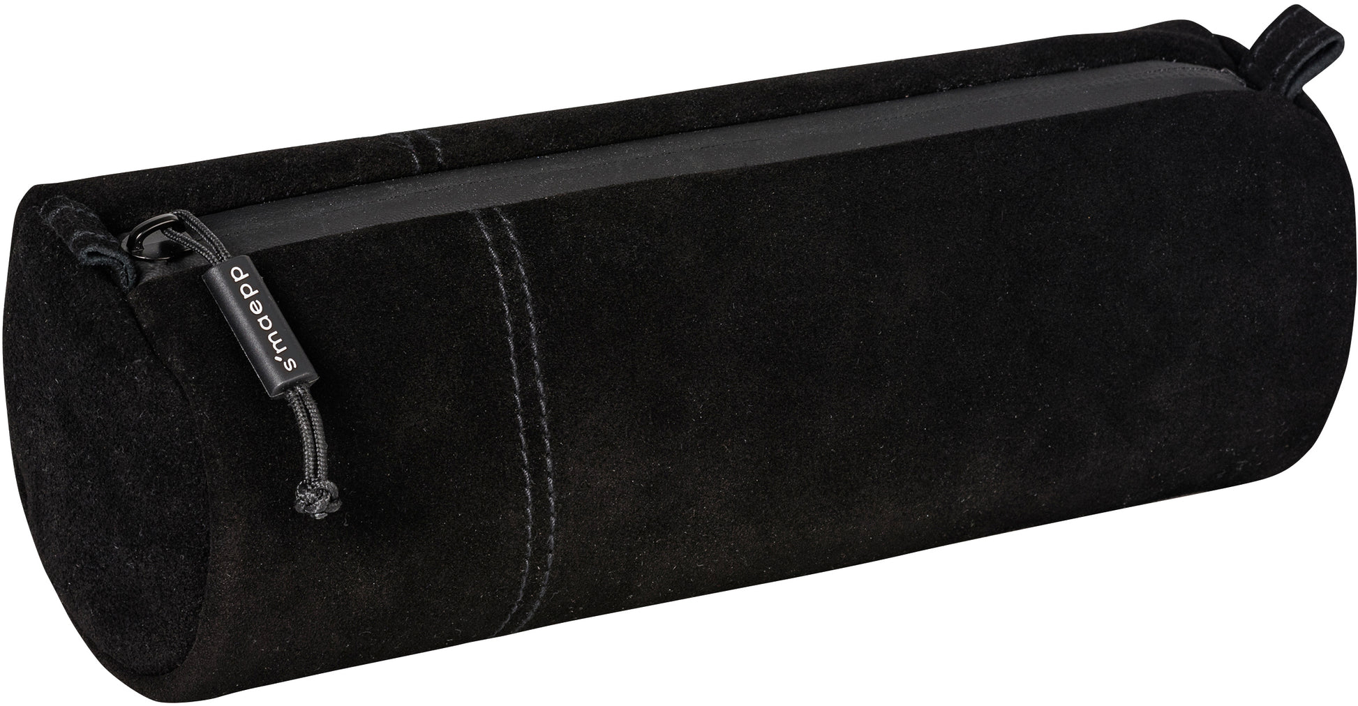 BRUNNEN Schlampermäppchen smaepp M 104922290 Wildleder schwarz 22x8cm