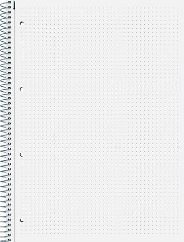 BRUNNEN Brunnen Collegeblock Premium 1067147 A4 Punktraster 80 Blatt