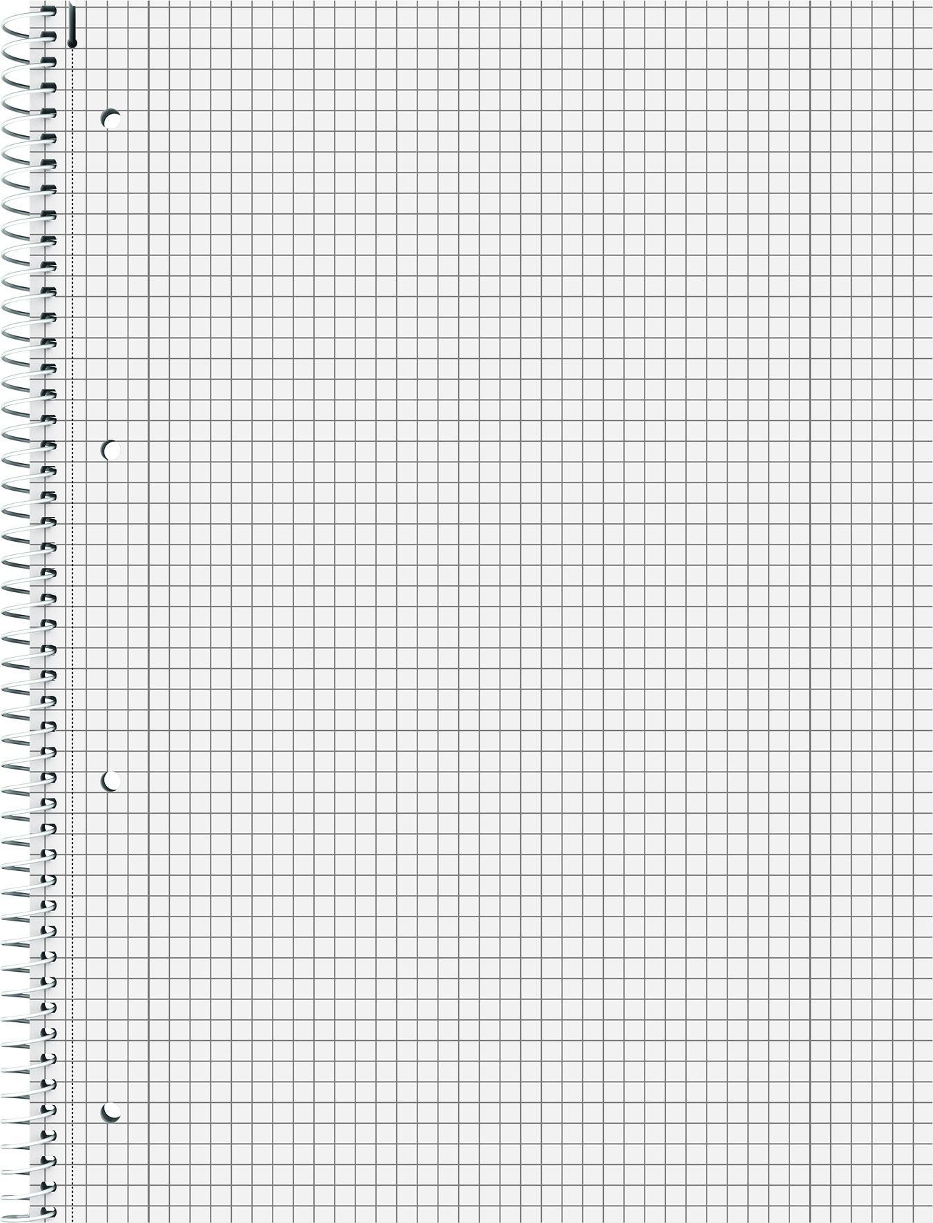 BRUNNEN Brunnen Collegeblock Premium 106732895 A4 5mm kariert ass. 80 Blatt