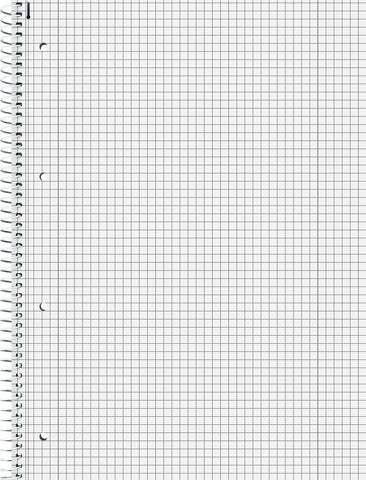 BRUNNEN Brunnen Collegeblock Premium 106732895 A4 5mm kariert ass. 80 Blatt