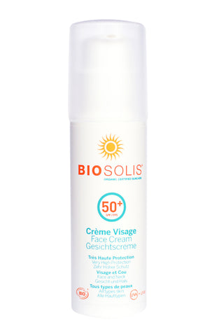 BIOSOLIS Sonnencreme Gesicht SPF50