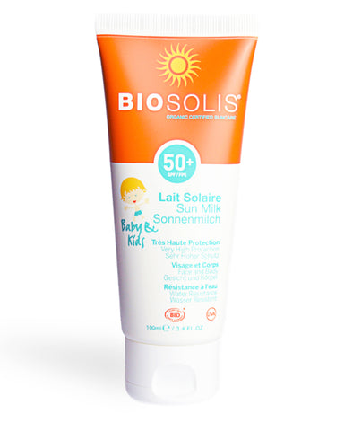 BIOSOLIS Sonnenmilch Baby&Kids SPF50+