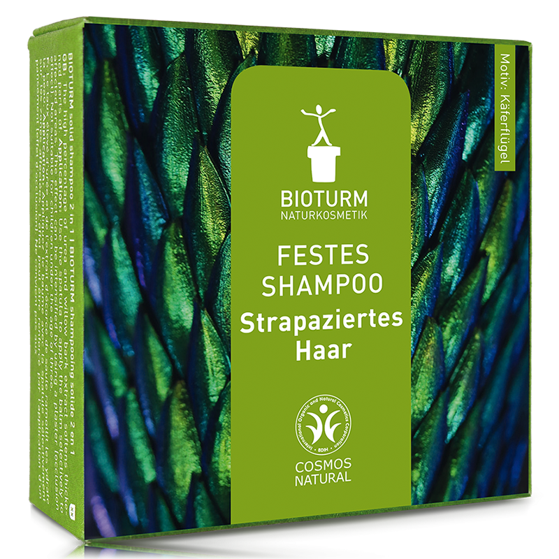 BIOTURM Festes Shampoo Strapaz. Haar